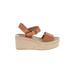 Soludos Wedges: Tan Shoes - Women's Size 9 1/2