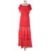 Alice + Olivia Casual Dress: Red Dresses - Women's Size 12