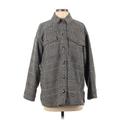 Madewell Jacket: Gray Houndstooth Jackets & Outerwear - Women's Size Small