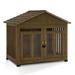 Tucker Murphy Pet™ Wooden Dog House Furniture, Solid Wood Dog Cage Furniture Indoor For Small/Medium Dogs, JD54 | Wayfair