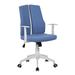 Mercer41 Ergonomic Office Chair High Back Desk Chair With, Blue & White | Wayfair 65772C0F814E4BC9995F4722BD700ED3