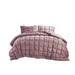 Ebern Designs Feigy Comforter Set Polyester/Polyfill/Polyester/Velvet | Full/Queen Comforter + 2 Standard Shams | Wayfair