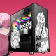 Bocchi den Felsen! Anime Aufkleber für PC Fall Cartoon Dekor Aufkleber für DIY ATX Computer Chassis