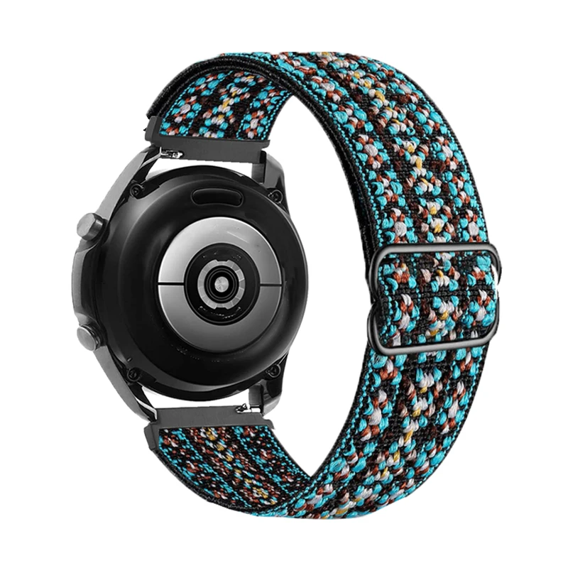 20mm 22mm Nylon band für fossile Gen 5/Herren Gen 4/Damen Gen 4/Gen 5 Carlyle/Q Pendler Hybird Sport elastische Smartwatch Band Image