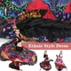 720 grad Große Schaukel Blume Schmetterling Gedruckt Gypsy Rock Bauchtanz Kostüm Tribal Kleidung