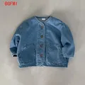 Veste en denim en coton pour bébé garçon et fille manteau en jean pour enfant en bas âge vêtements