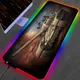 RGB Mouse Pad LED Gaming World Of Tanks Desk Mat Luminous Computer Offices Rug Playmat Pc