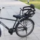 Siège arrière de vélo pour enfants avec accoudoir et pédale siège de vélo confortable coussin