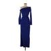 Nicole Miller Cocktail Dress: Blue Dresses - Women's Size 6