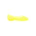 Flats: Yellow Grid Shoes - Women's Size 9