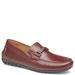 Johnston & Murphy Cort Bit - Mens 8 Brown Slip On Medium