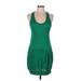 BCBGMAXAZRIA Cocktail Dress - DropWaist: Green Dresses - Women's Size Medium
