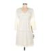 Adrianna Papell Casual Dress: Ivory Dresses - Women's Size 8