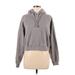 Abercrombie & Fitch Pullover Hoodie: Gray Tops - Women's Size Medium