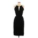 Soieblu Casual Dress - Sheath: Black Solid Dresses - Women's Size Large