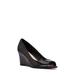 Canise Wedge Pump - Black - Nine West Heels