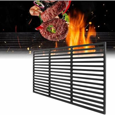 Yardin - Gusseisen Grillrost Rechteck Grillgitter Gussrost Roste Zubehör für bbq, Gasgrill,