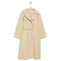 Washed Longline Trench Coat