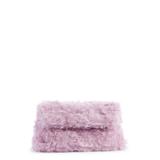 Fluffy Faux Fur Folded Clutch