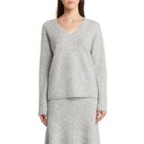 Wool & Cashmere Blend Long Sleeve Sweater