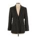Lands' End Wool Blazer Jacket: Gray Jackets & Outerwear - Women's Size 12 Petite