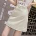 PIKADINGNIS Fashion Sequin Mini Skirts for Women Korean Style Zipper High Waist Short Skirts Female Pink Green Elegant A-line Skirt