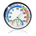 Yannee Thermometer Hygrometer Analog Humidity Meter Indoor Thermohygrometer