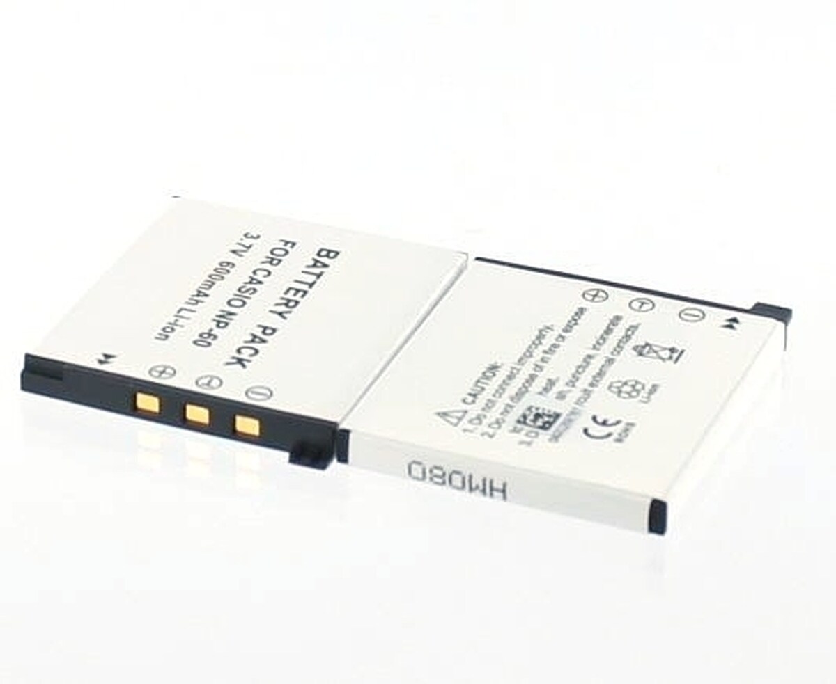 AGI Akku für Casio Exilim EX-Z90 Li-Ion 3,6 Volt 550 mAh schwarz Image