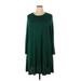 Old Navy Casual Dress - Sweater Dress: Green Dresses - Women's Size 2X-Large
