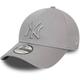 NEW ERA Herren Mütze LEAGUE ESS 39THIRTY NEYYAN GRA, Größe S/M in Grau