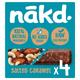 Nakd. Salted Caramel Fruit & Nut Bars Multipack, 4 x 35g