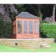 A1 Chatsworth Summerhouse - 8ft x 8ft - Loglap