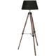 Pacific Lifestyle Wooden Tripod Floor Lamp With Shade