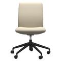 Stressless Laurel Low Back Home Office Chair - Paloma Leather