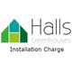 Installation Charge For The Halls Greenhouses Garden Room