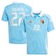 Belgium FA adidas Away Shirt 2024 - Kids with Deloose 22 printing