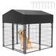Large Outdoor Dog Kennel Crate: Heavy Duty Pet House