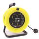 (50M) 15/25/50M Outdoor Extension Cable Reel 4 Sockets