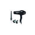 Diva Pro Styling Ultima 5000 Pro Dryer (Black) - 2200W Professional Hairdryer with Ionic Conditioning