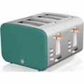 Swan Nordic 4 Slice Toaster Pine Green