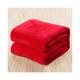 (Red, 100*140cm) Faux Fur Mink Throw Soft Fleece Blankets Sofa Warm Quilt Bed Double King Single