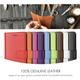 (IP 6 PLUS\6S PLUS, Purple) Genuine Real Leather Wallet Case for iPhone 4g/iP13