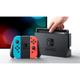 Nintendo Switch Console with Neon Red and Blue Joycon Controllers