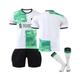 (24(130-140CM)) 2023/24 Liverpool Away Jersey Team Soccer Jersey Kits For Kids Adults