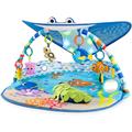 Bright Starts Disney Baby Mr. Ray Ocean Lights Activity Gym & Play Mat