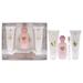 Prestige Princess Dreaming by New Brand for Women - 4 Pc Gift Set 3.3oz EDP Spray, 0.5oz EDP Spray,