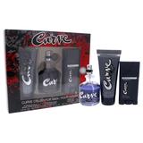Curve Crush by Liz Claiborne for Men - 3 Pc Gift Set 2.5oz EDC Spray, 3.4oz After Shave Balm, 1.7oz