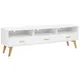 Beliani Scandinavian Tv Stand White Liberty