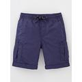 Mini V by Very Boys Pull On Woven Cargo Short - Navy, Navy, Size Age: 18-24 Months
