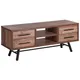 Beliani Modern Tv Stand Light Wood Atlanta